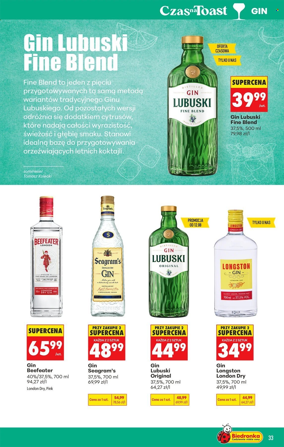 Gazetka BIEDRONKA - Czas na toast