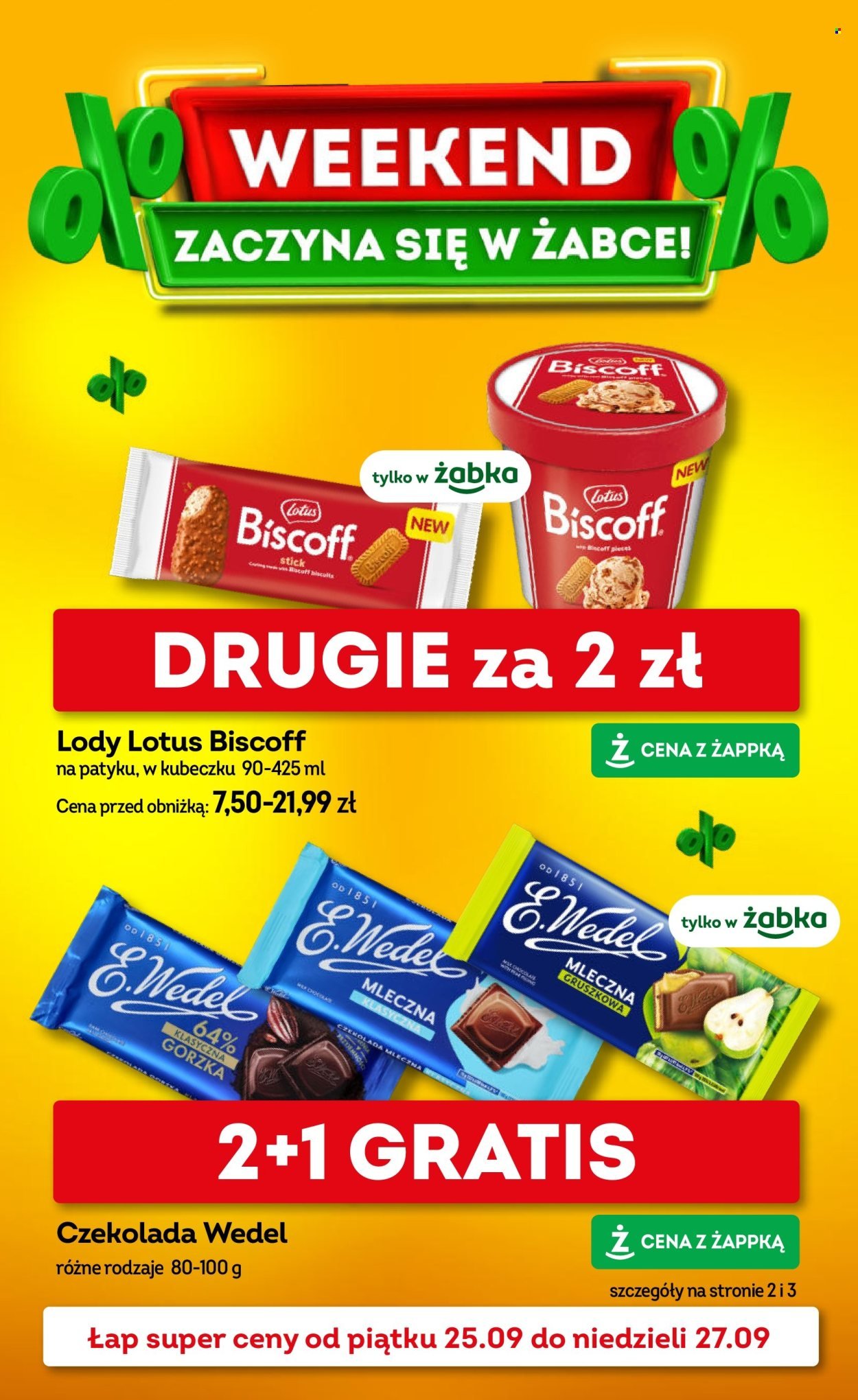 Gazetka ŻABKA - Od piątku 25.09.2026