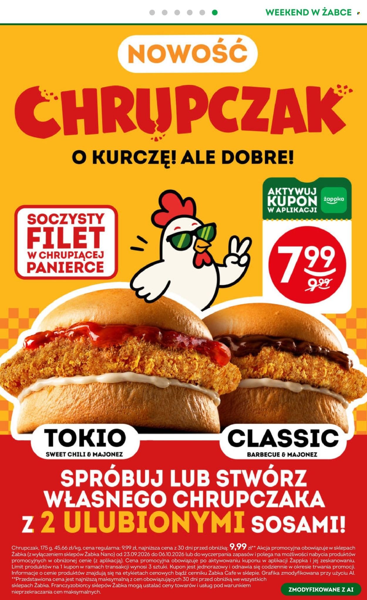 Gazetka ŻABKA - Od piątku 25.09.2026
