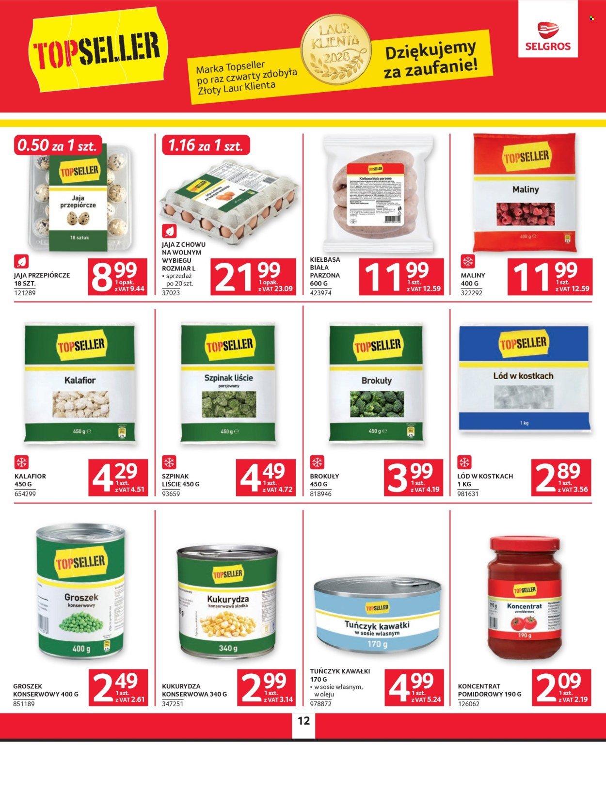 Gazetka SELGROS - Oferta spożywcza