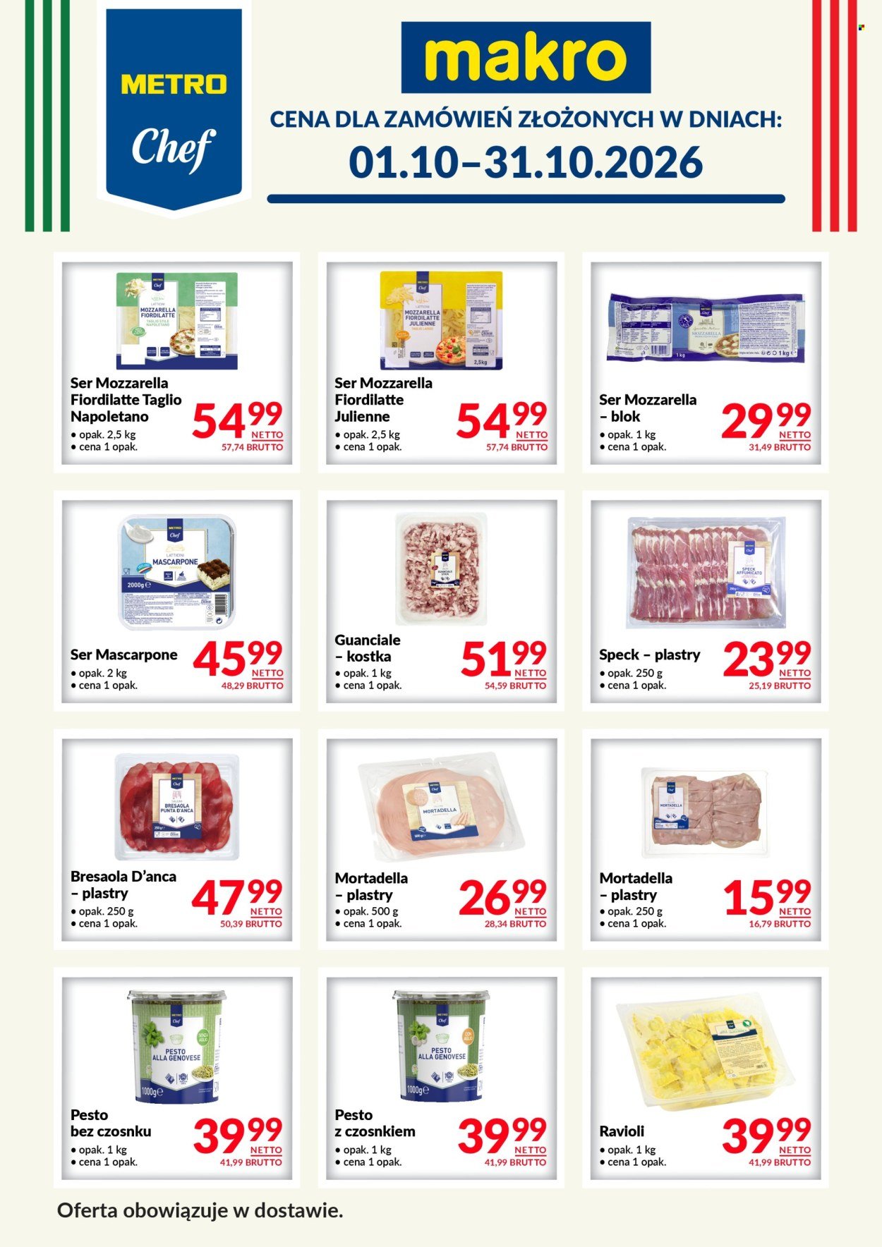 Gazetka MAKRO - Ulotka Metro Chef w dostawie