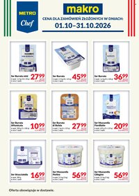 Gazetka MAKRO - Ulotka Metro Chef w dostawie