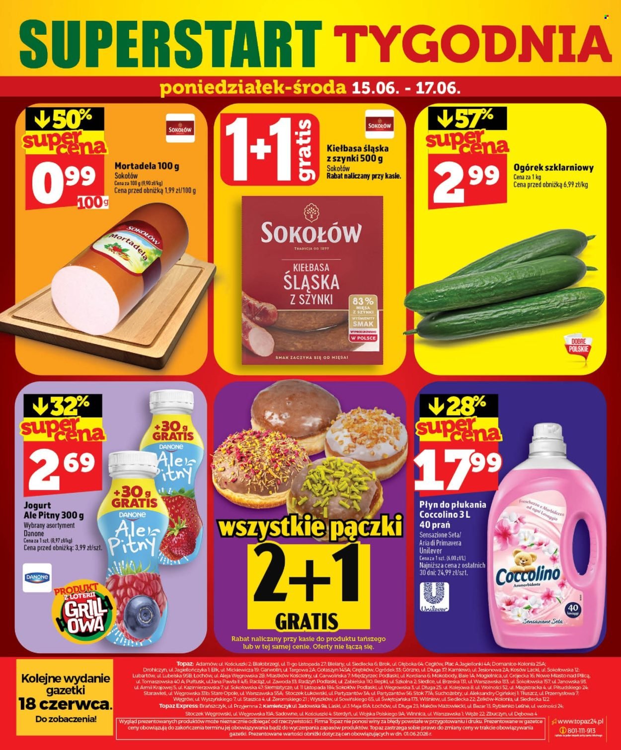 Gazetka TOPAZ - Od czwartku 11.06.2026