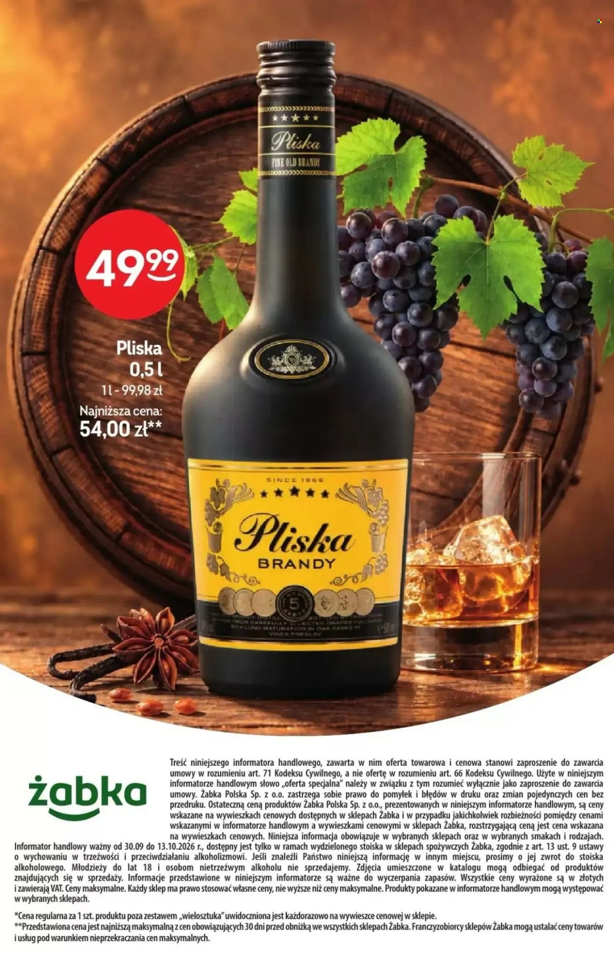 Gazetka ŻABKA - Od środy 30.09.2026