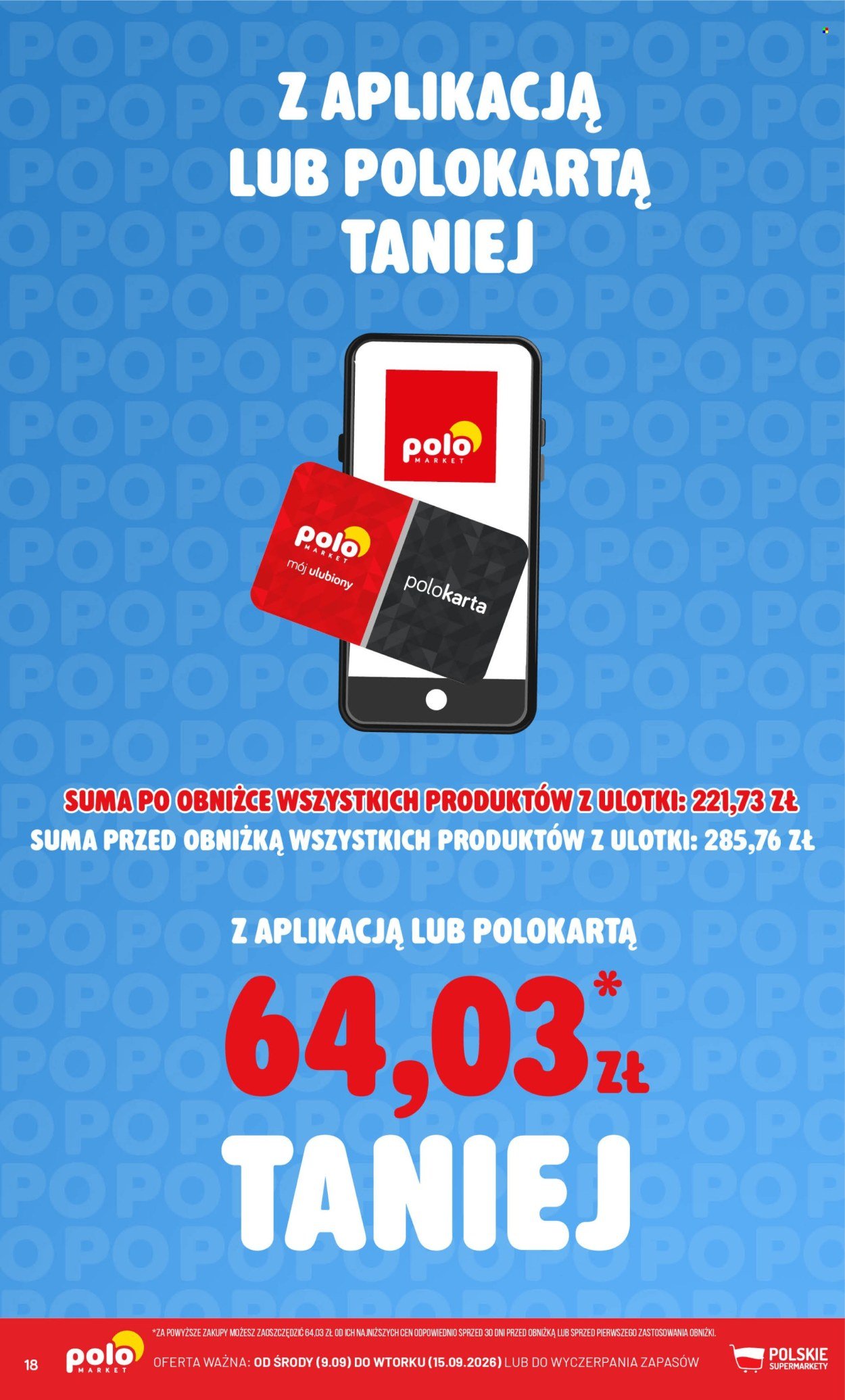 Gazetka POLOMARKET - Od środy 9.09.2026