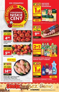 Gazetka BIEDRONKA - W tym tygodniu od czwartku