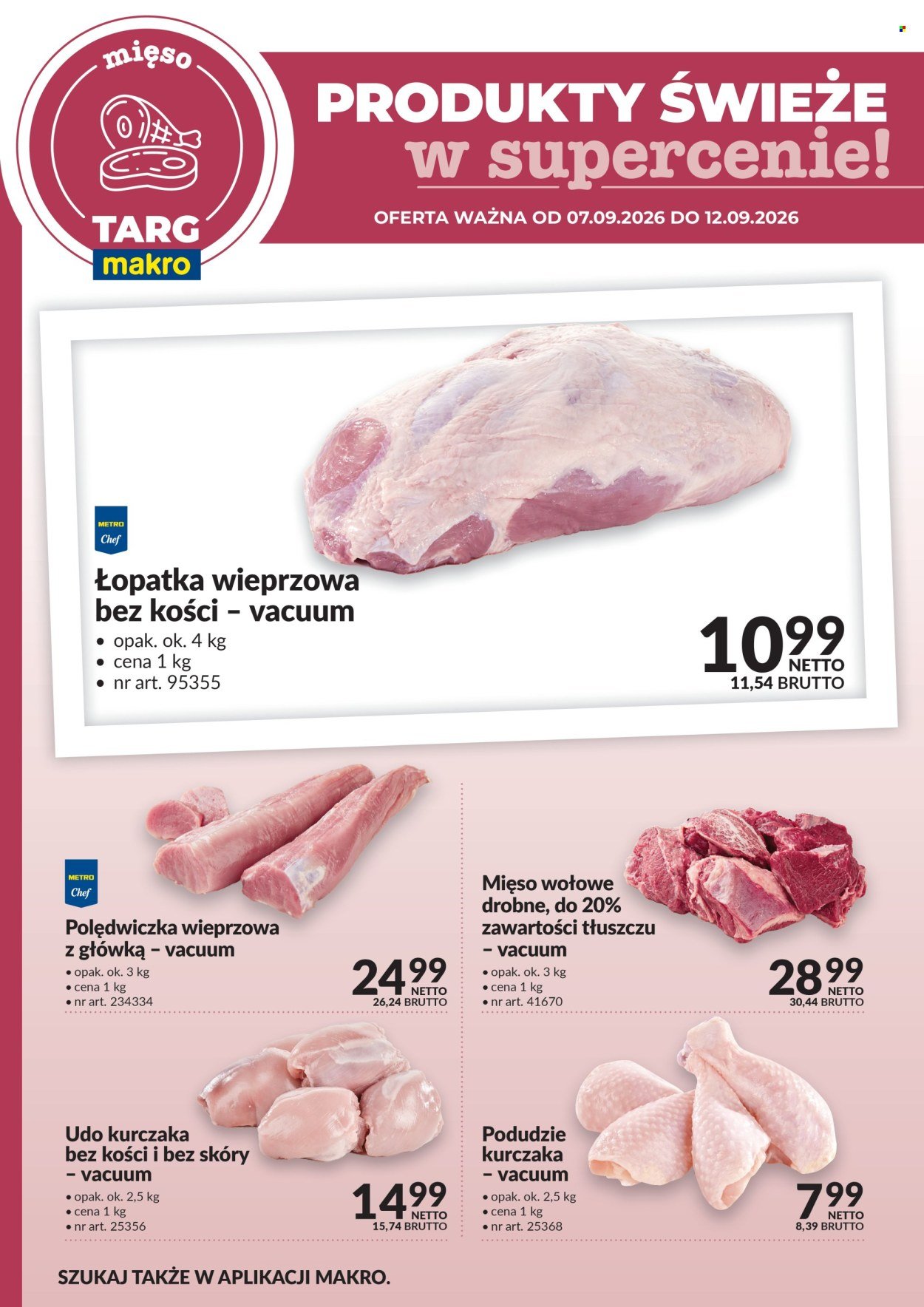Gazetka MAKRO - Targ MAKRO - oferta świeża w super cenach!