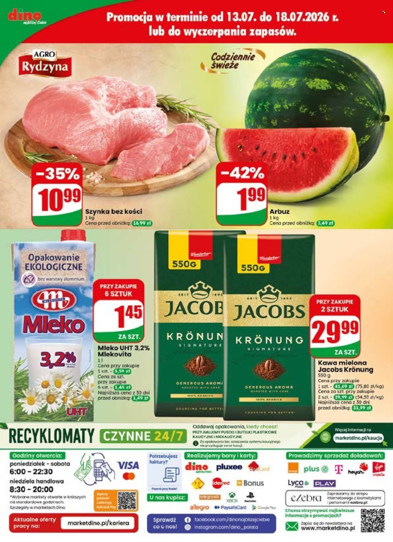 Gazetka DINO - Od środy 15.07.2026