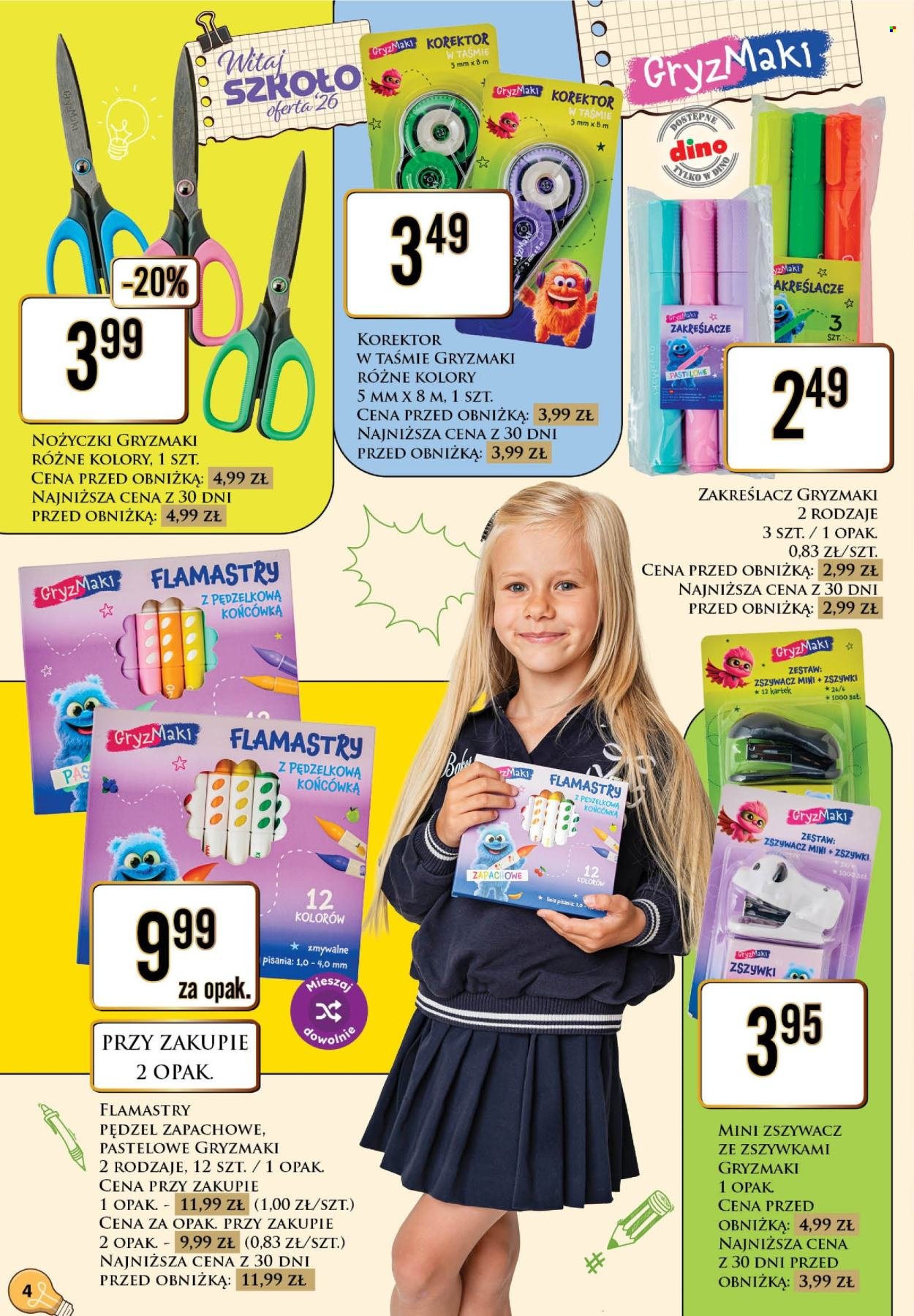 Gazetka DINO - Od poniedziałku 20.07.2026