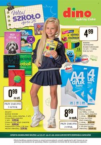 Gazetka DINO - Od poniedziałku 20.07.2026
