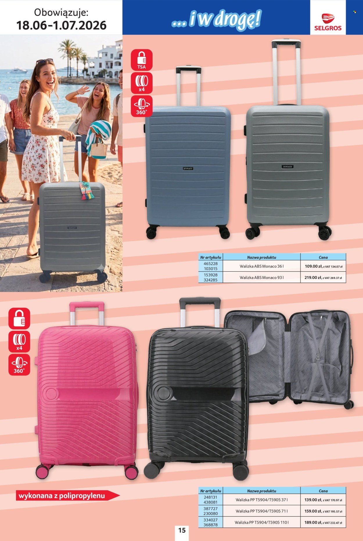 Gazetka SELGROS - Katalog Urlop