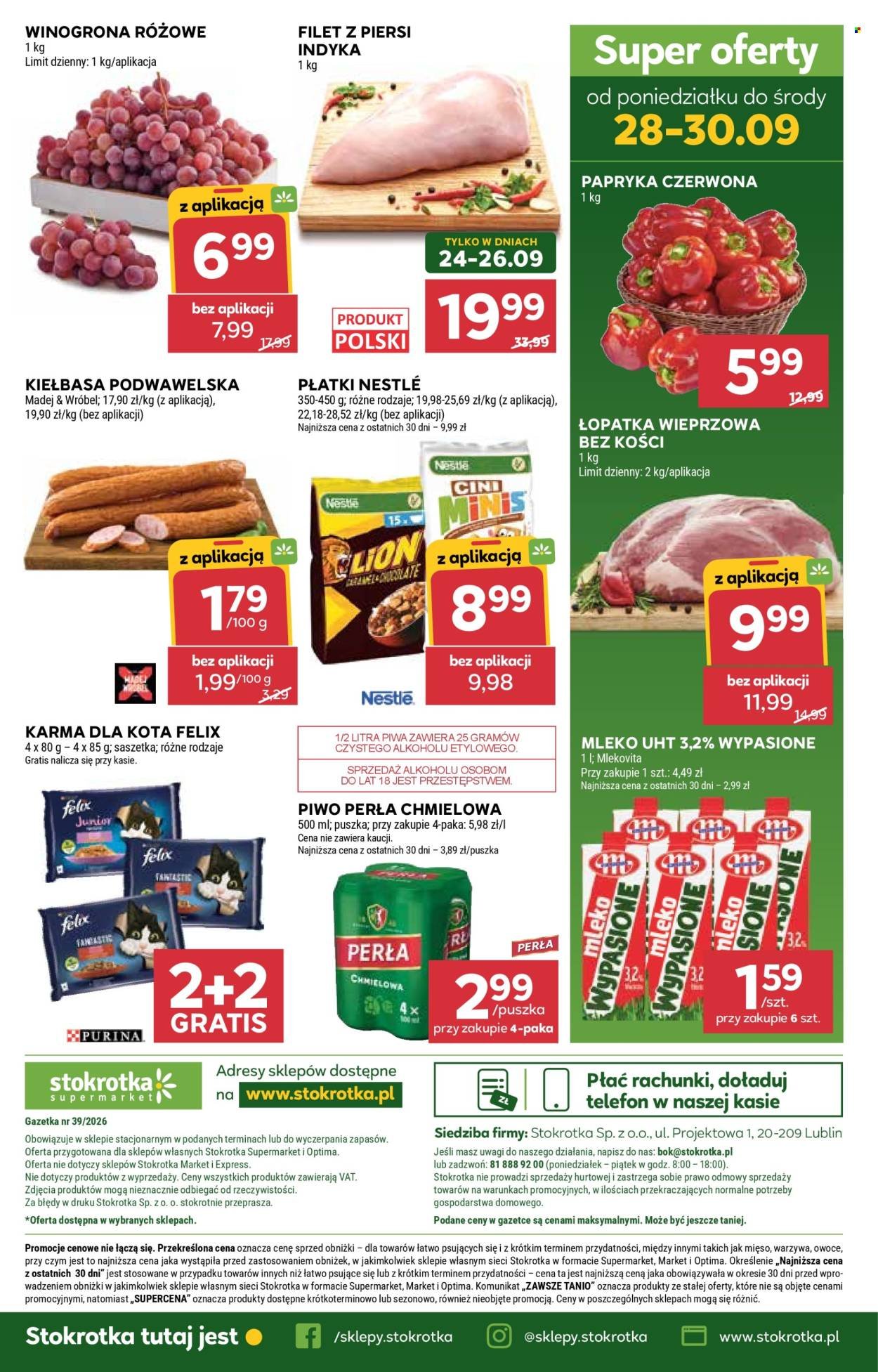 Gazetka STOKROTKA - Od czwartku 24.09.2026