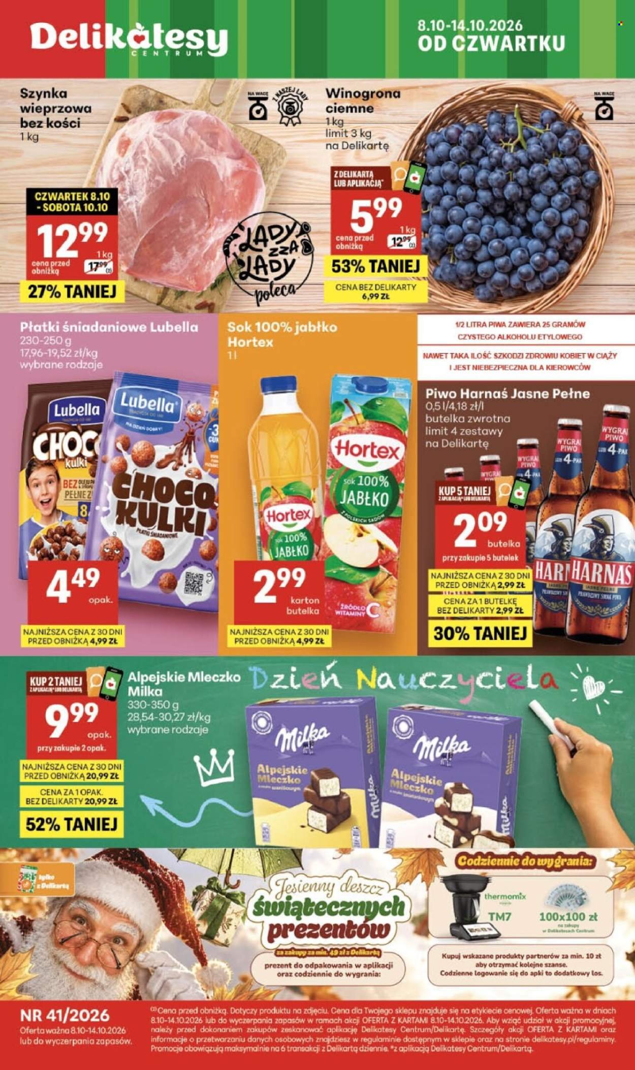 Gazetka DELIKATESY CENTRUM - Od czwartku 8.10.2026