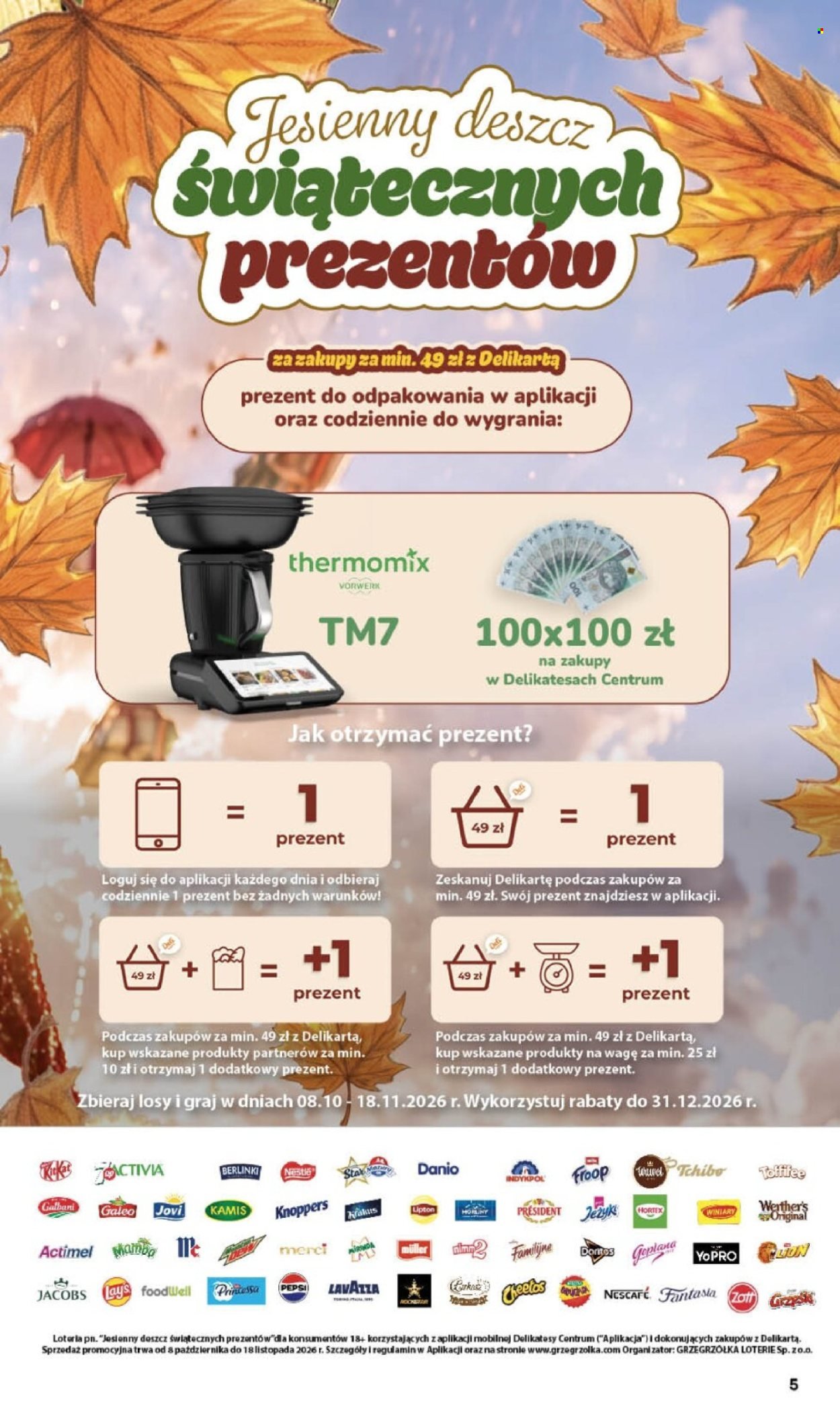 Gazetka DELIKATESY CENTRUM - Od czwartku 8.10.2026