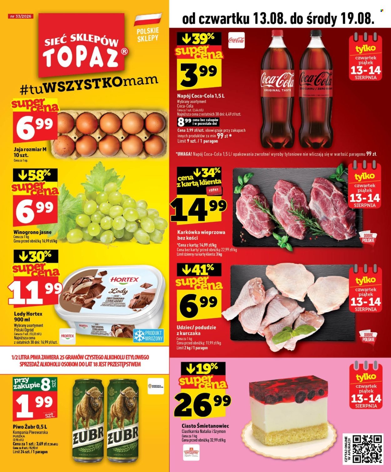 Gazetka TOPAZ - Od czwartku 13.08.2026