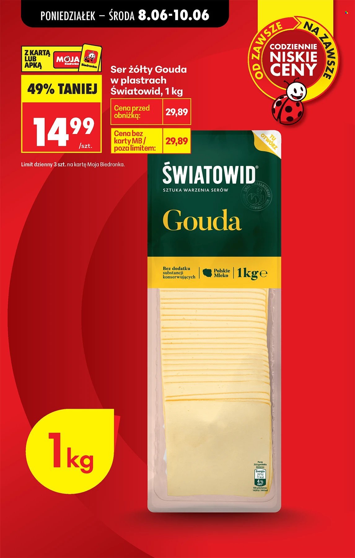Gazetka BIEDRONKA - W tym tygodniu od poniedziałku