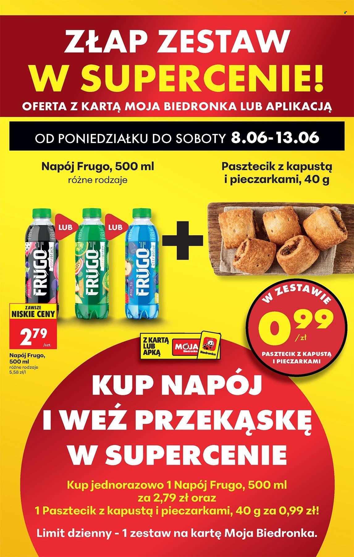 Gazetka BIEDRONKA - W tym tygodniu od poniedziałku