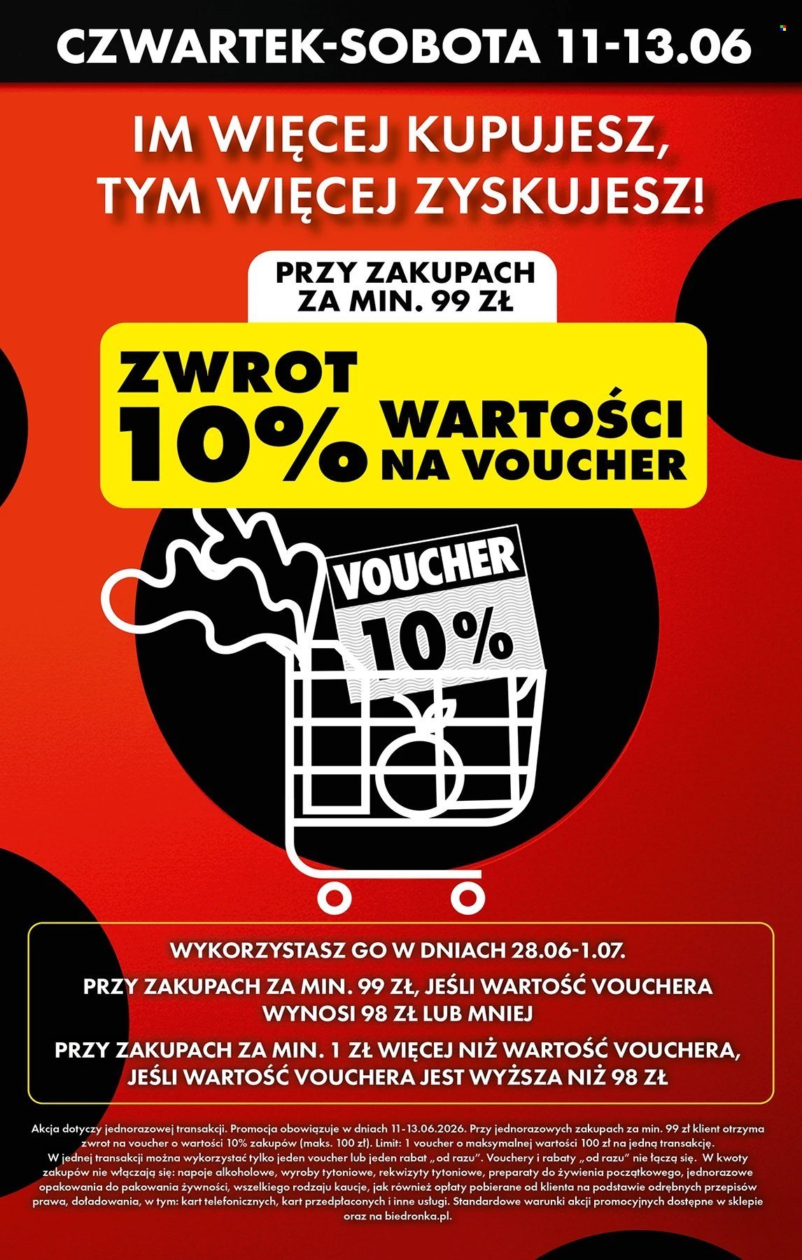 Gazetka BIEDRONKA - Weekend