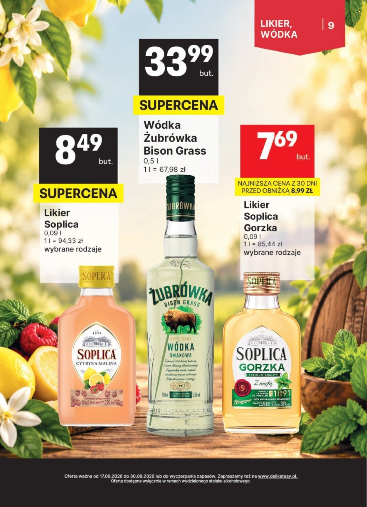 Gazetka DELIKATESY CENTRUM - Od czwartku 17.09.2026