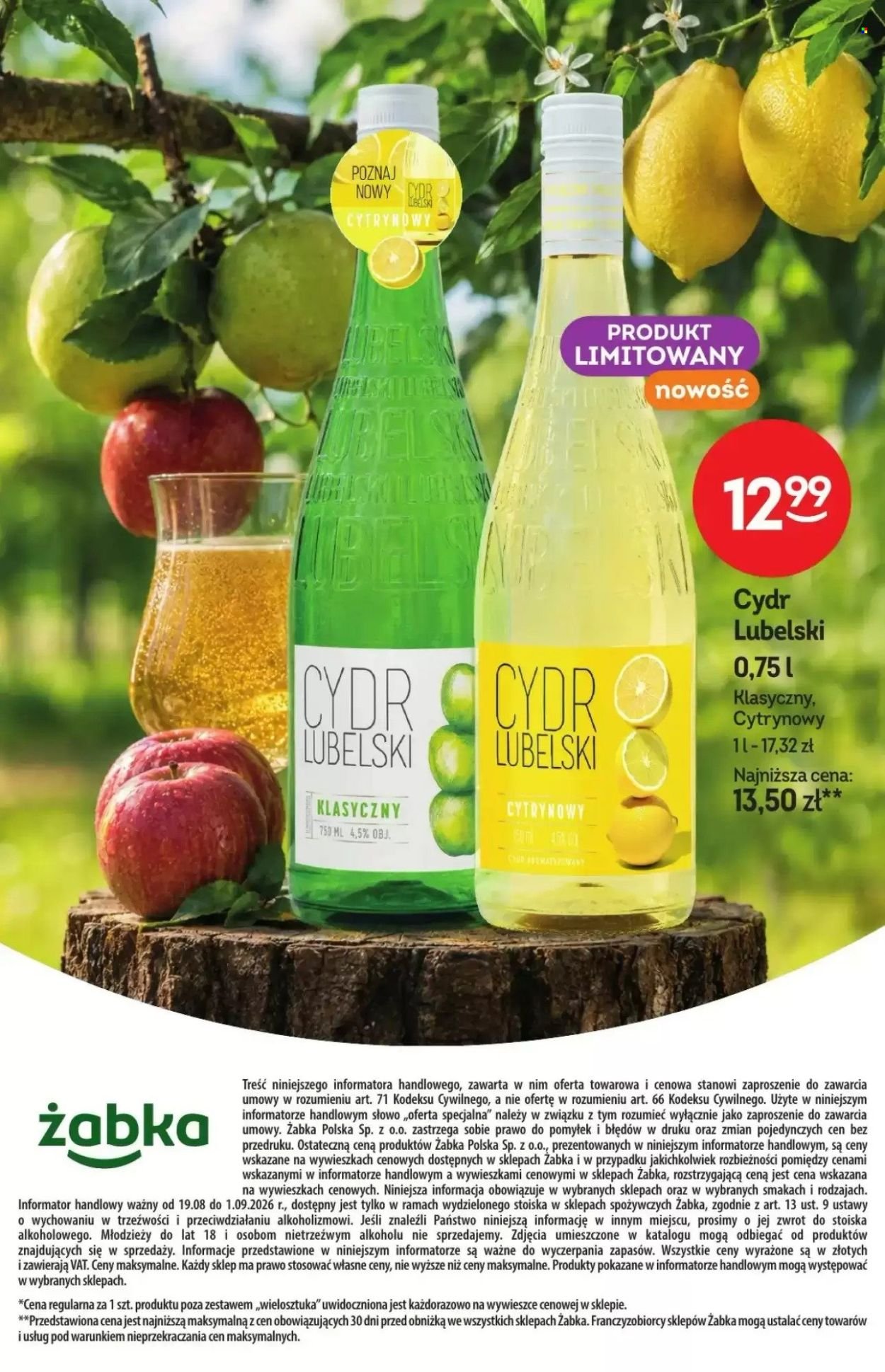 Gazetka ŻABKA - Od środy 19.08.2026