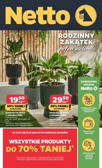 Gazetka NETTO - RODZINNY ZAKĄTEK (2025-07-21 - 2025-07-26)