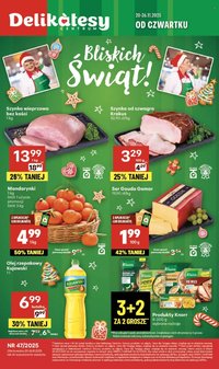 Gazetka DELIKATESY CENTRUM - Od czwartku 20.11.2025 (2025-11-20 - 2025-11-26)