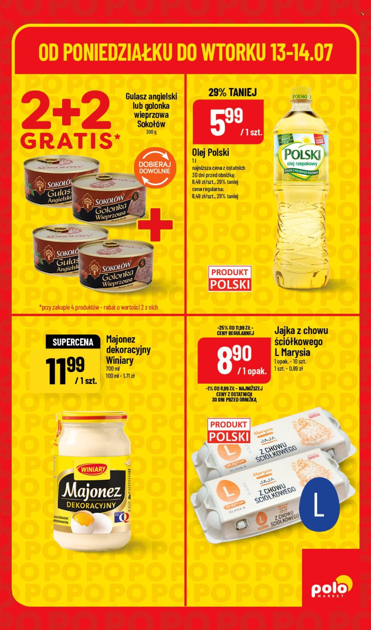Gazetka POLOMARKET - Od poniedziałku 13.07.2026