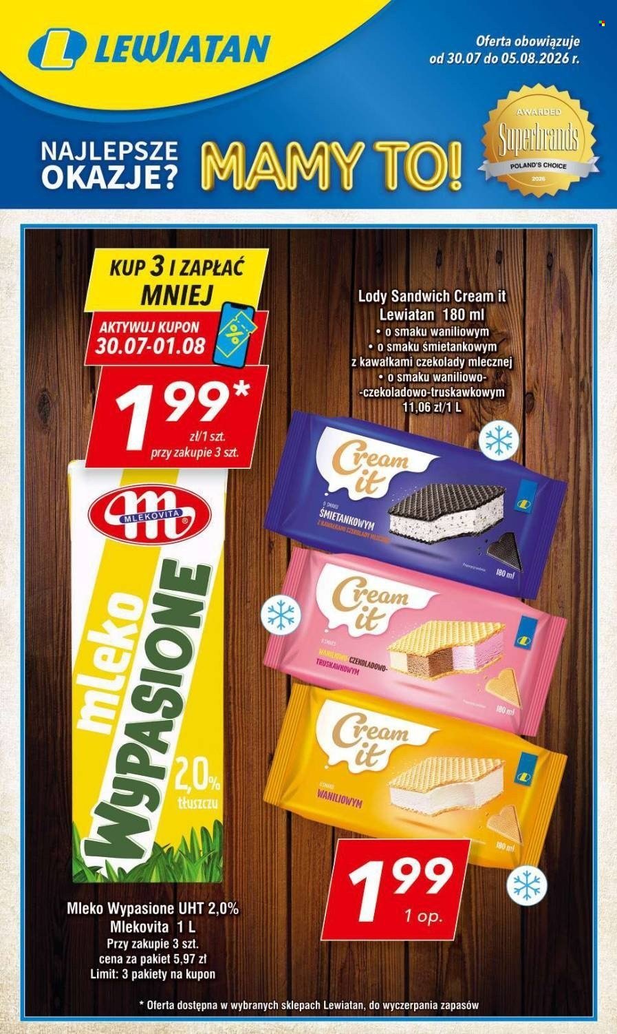 Gazetka LEWIATAN - Od czwartku 30.07.2026