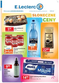 Gazetka E.LECLERC - Od wtorku 4.08.2026