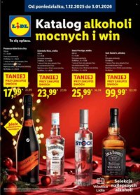 Gazetka LIDL - KATALOG ALKOHOLI MOCNYCH I WIN (2025-12-01 - 2026-01-03)