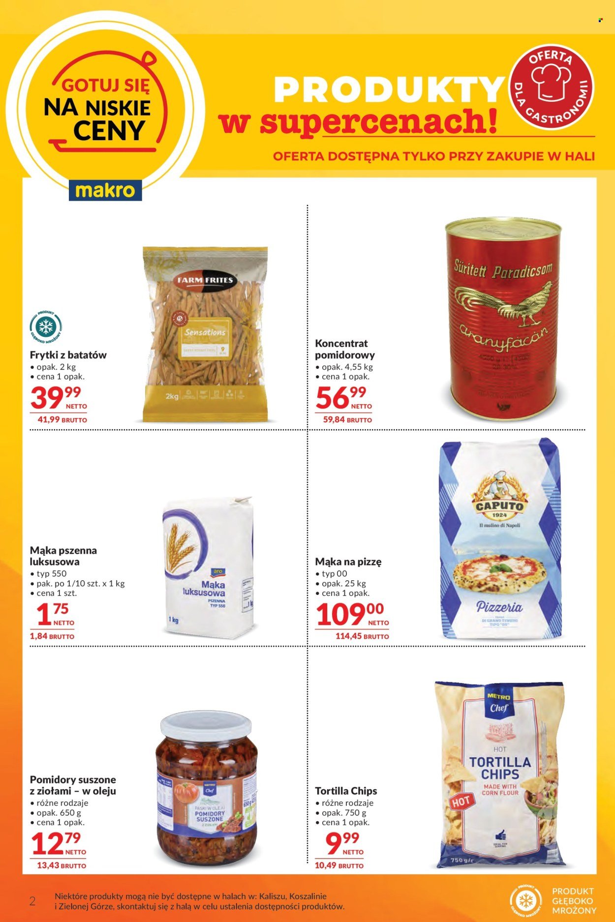 Gazetka MAKRO - Oferta dla gastronomii