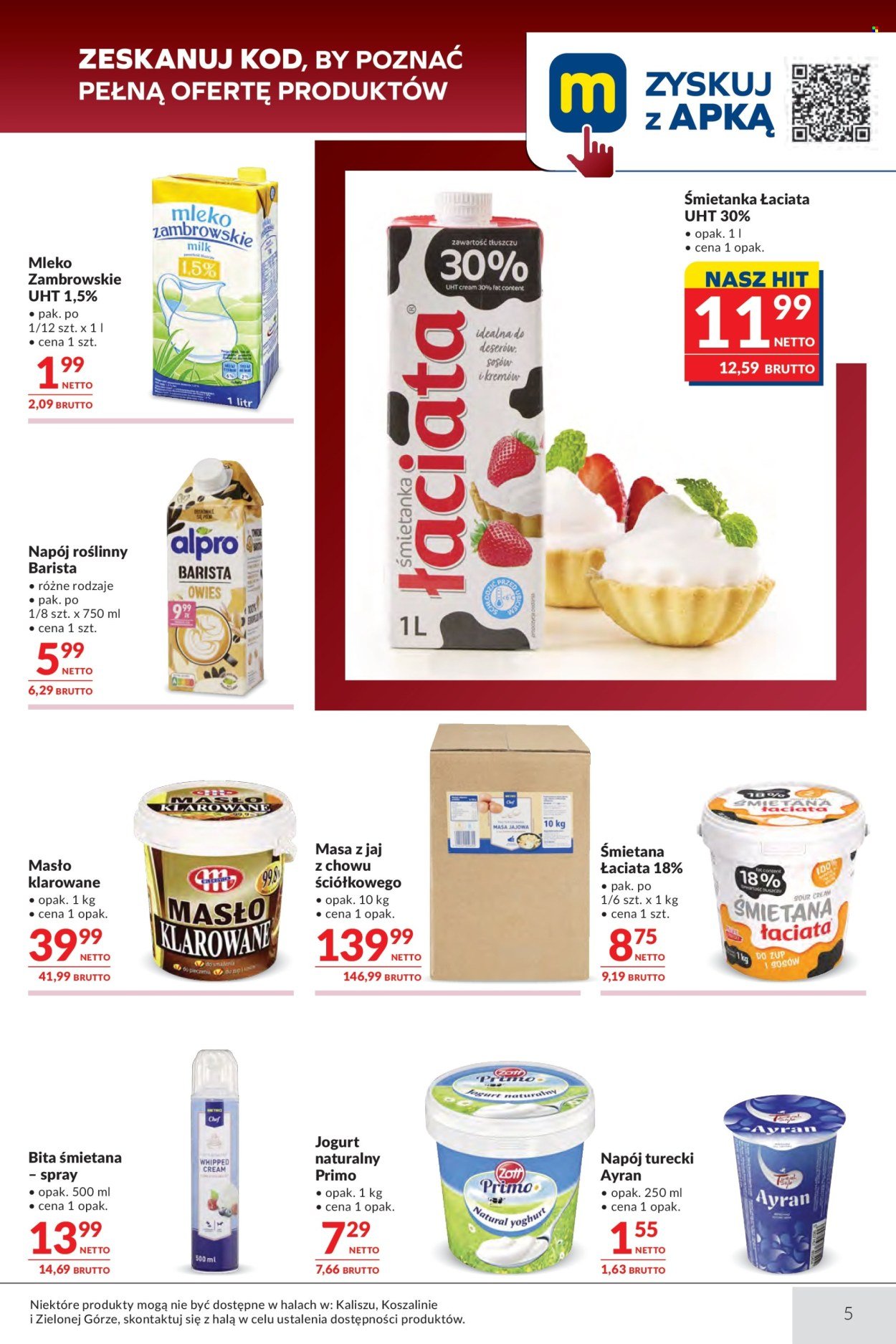 Gazetka MAKRO - Oferta dla gastronomii