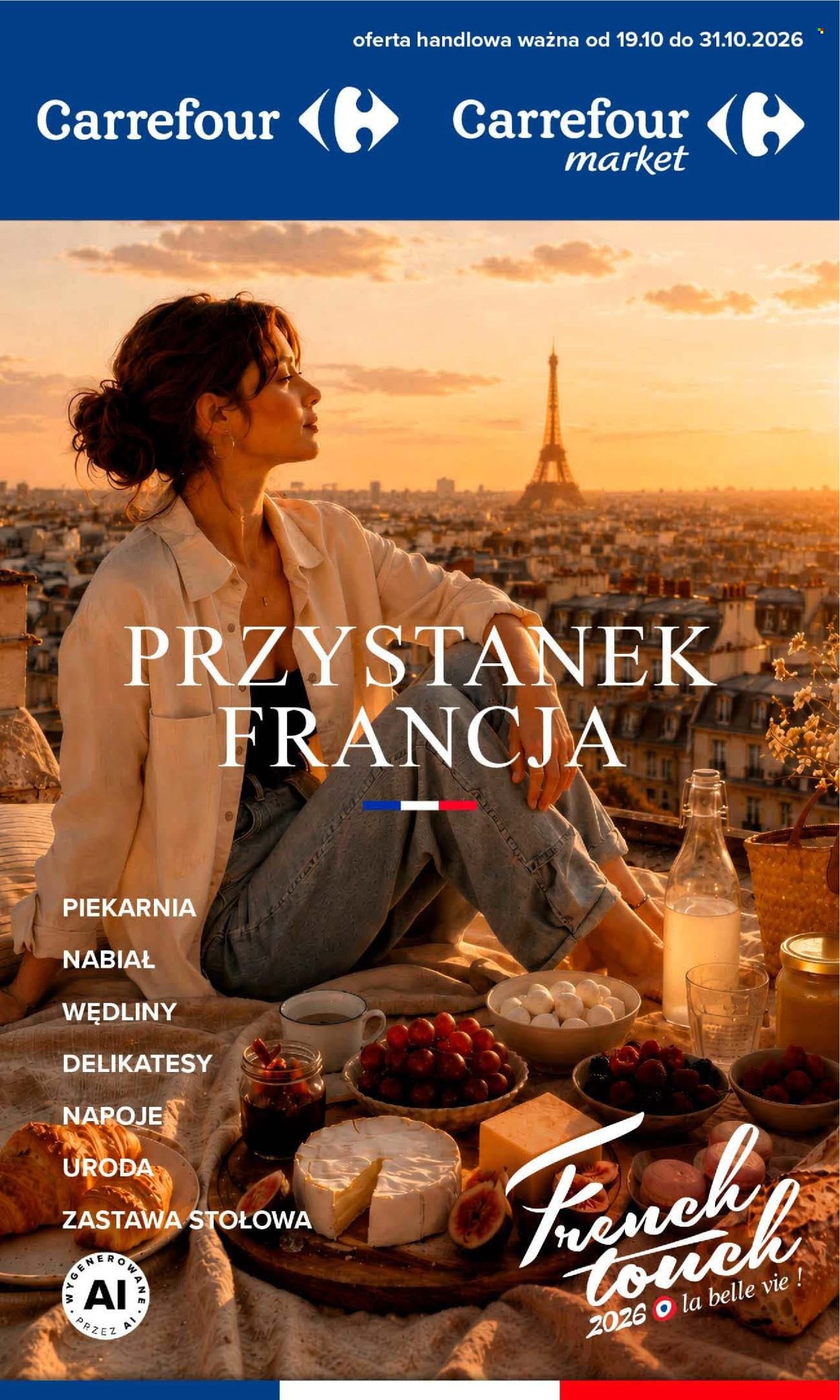 Gazetka CARREFOUR - Przystanek Francja - French Touch