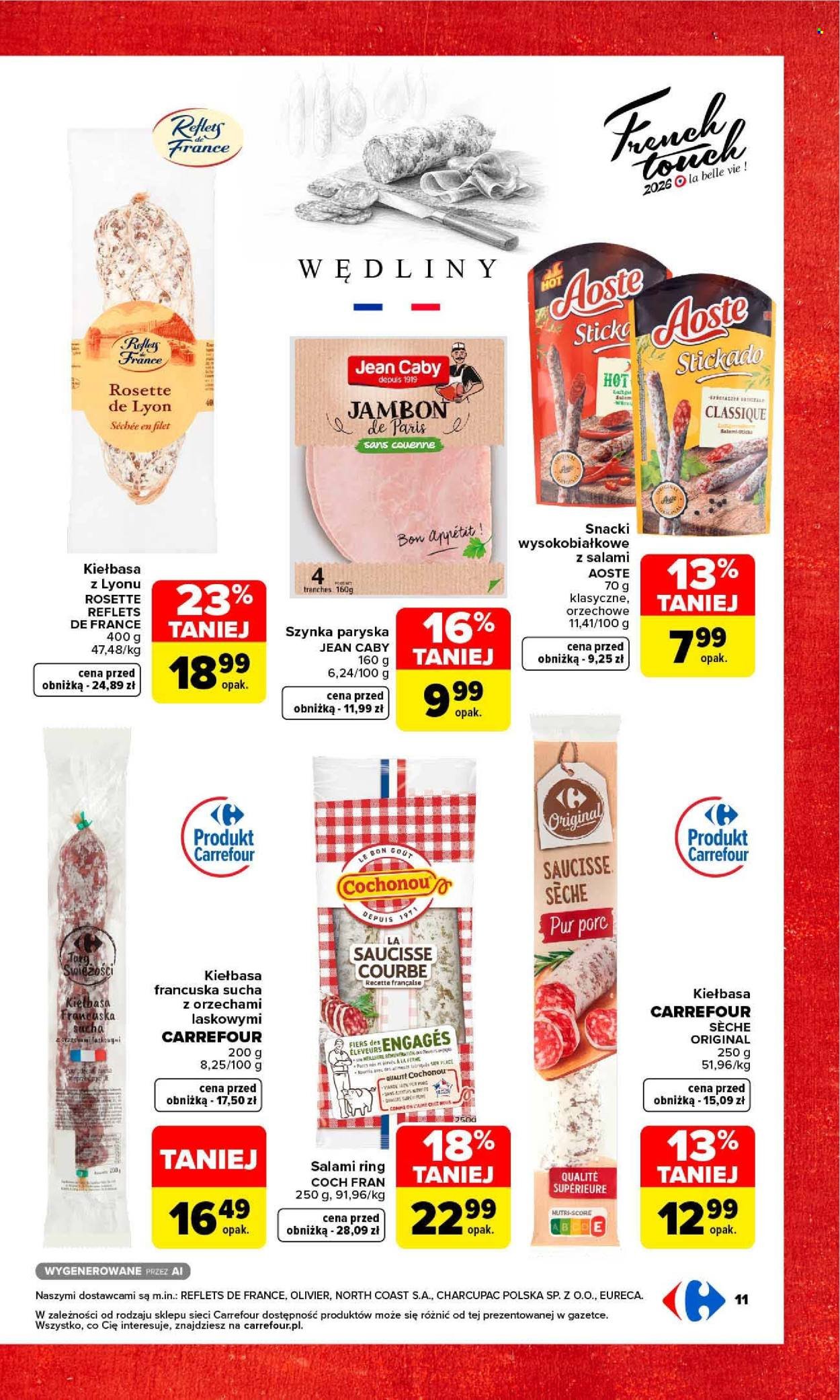 Gazetka CARREFOUR - Przystanek Francja - French Touch