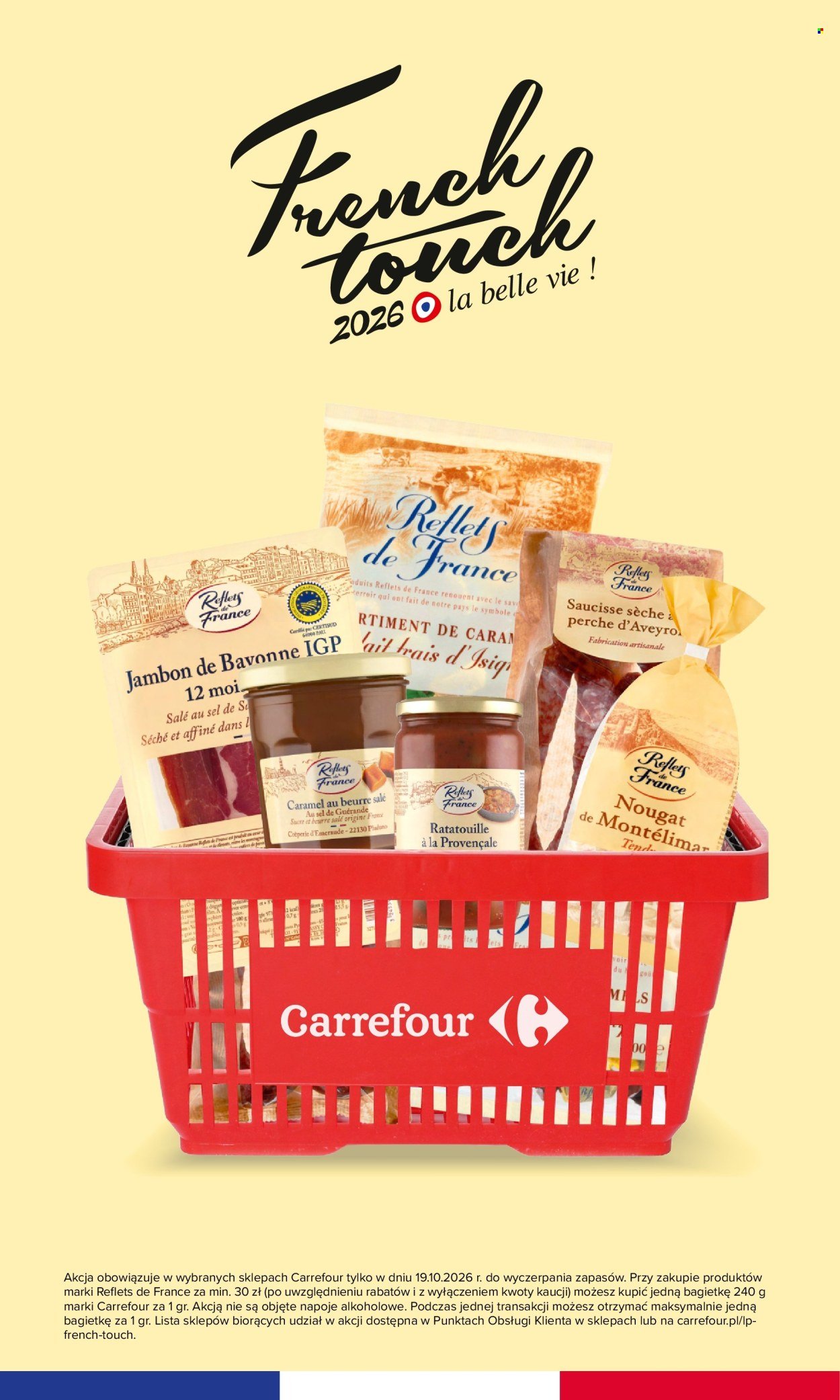 Gazetka CARREFOUR - Przystanek Francja - French Touch