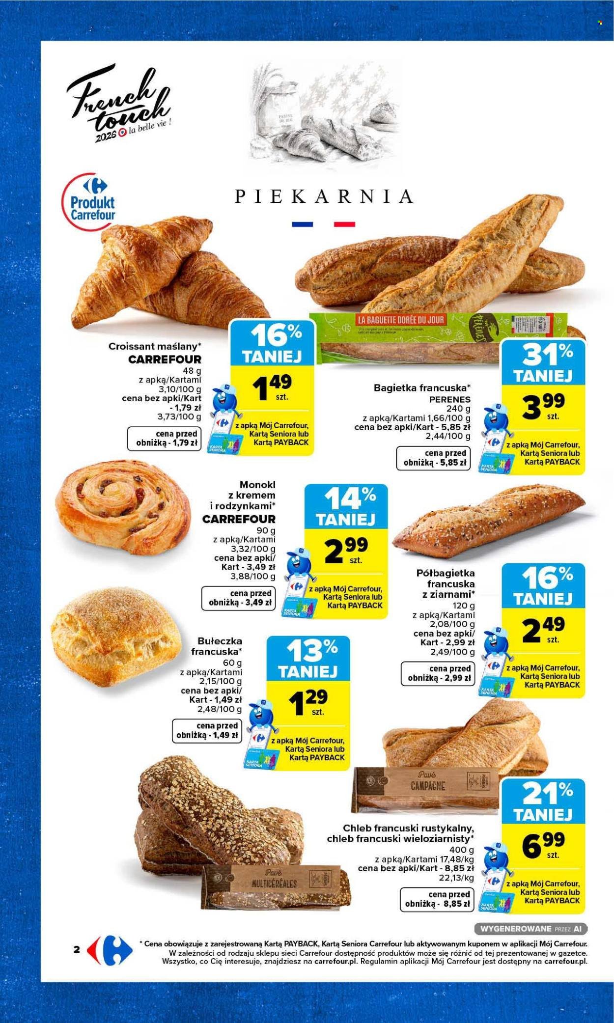 Gazetka CARREFOUR - Przystanek Francja - French Touch