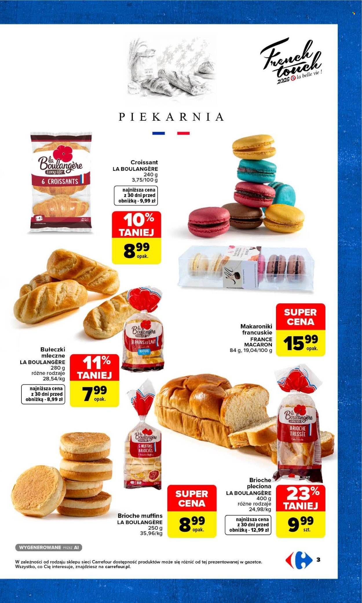 Gazetka CARREFOUR - Przystanek Francja - French Touch