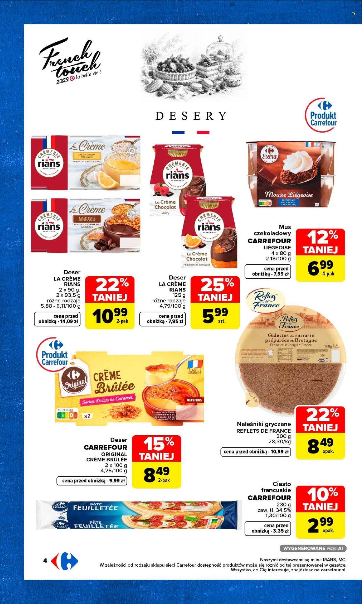 Gazetka CARREFOUR - Przystanek Francja - French Touch