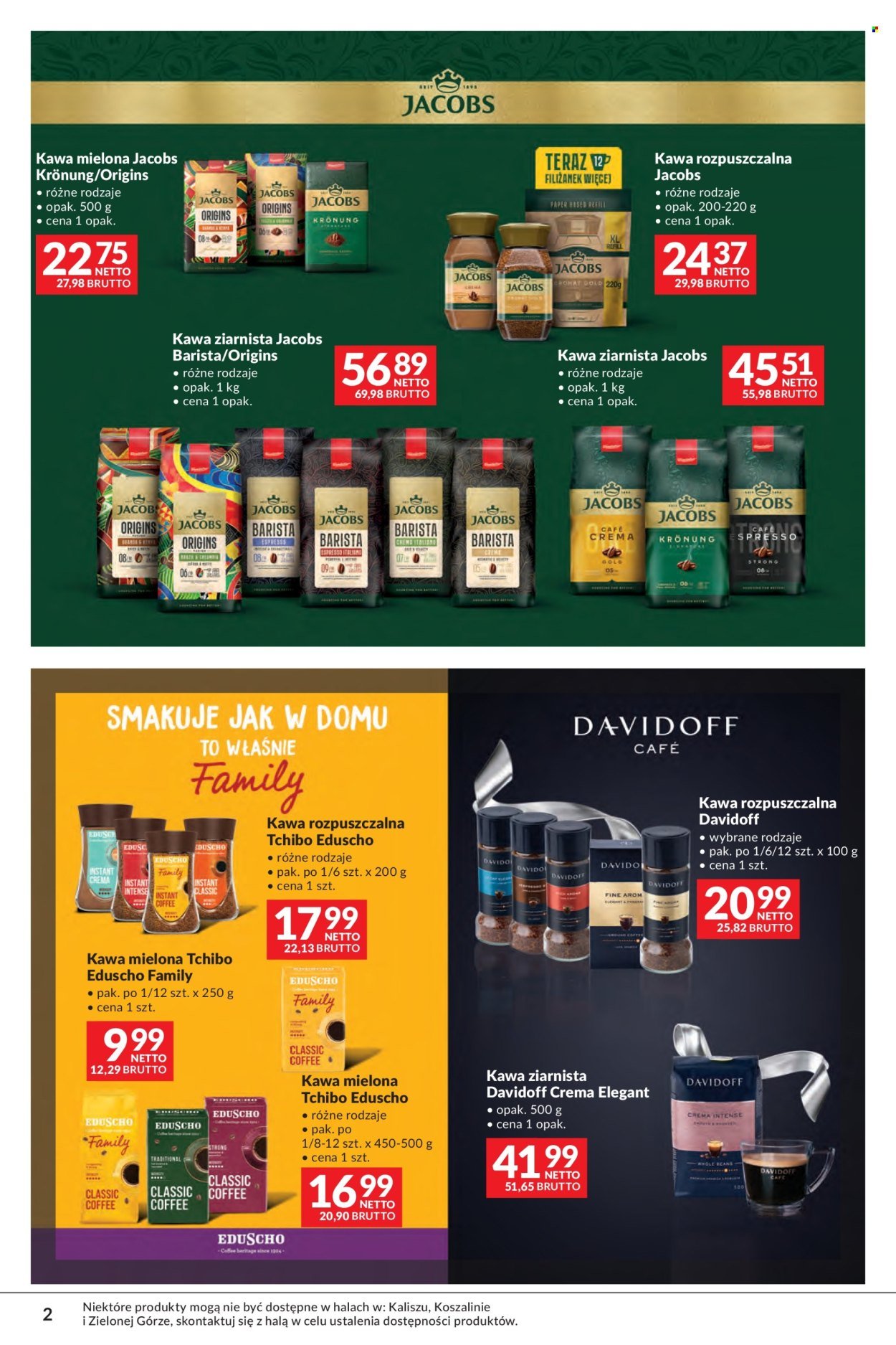 Gazetka MAKRO - Oferta Kawa Herbata