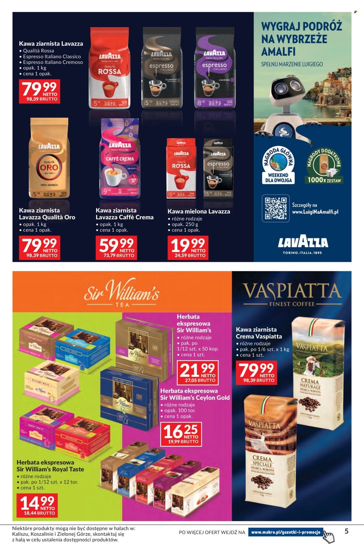 Gazetka MAKRO - Oferta Kawa Herbata
