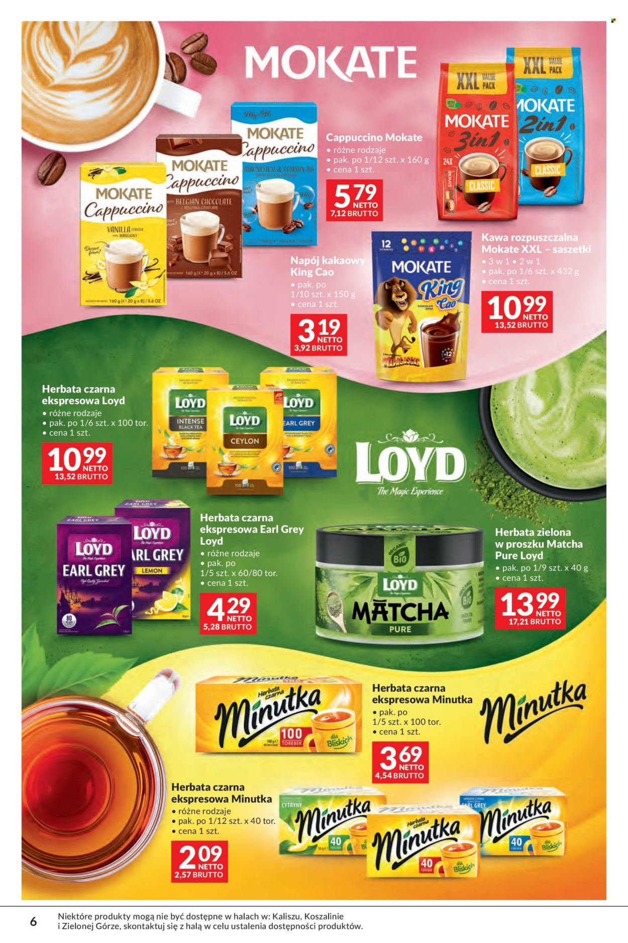 Gazetka MAKRO - Oferta Kawa Herbata