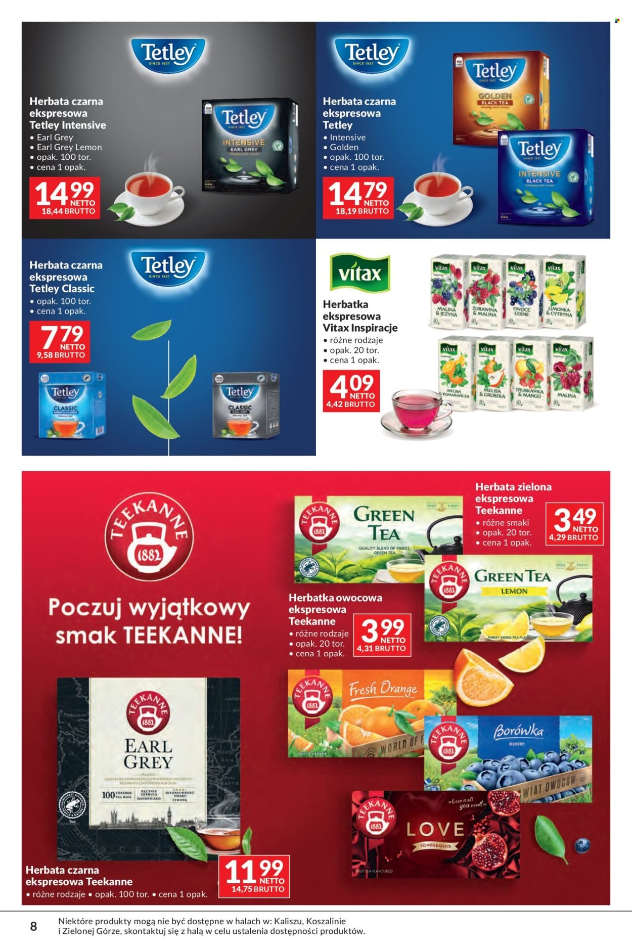 Gazetka MAKRO - Oferta Kawa Herbata