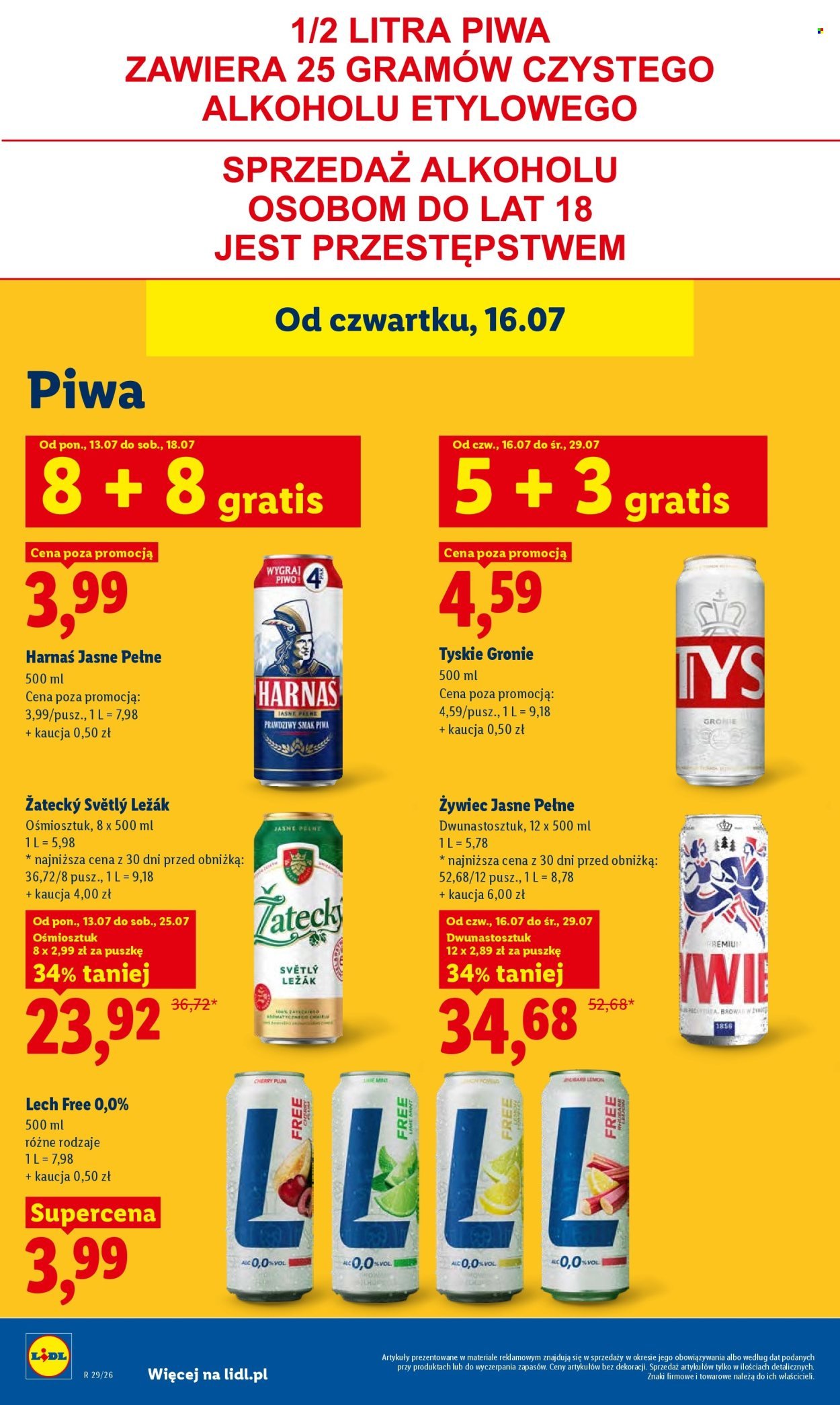 Gazetka LIDL - Od czwartku