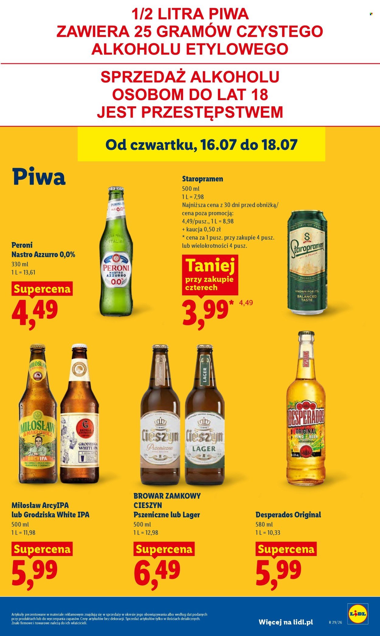 Gazetka LIDL - Od czwartku