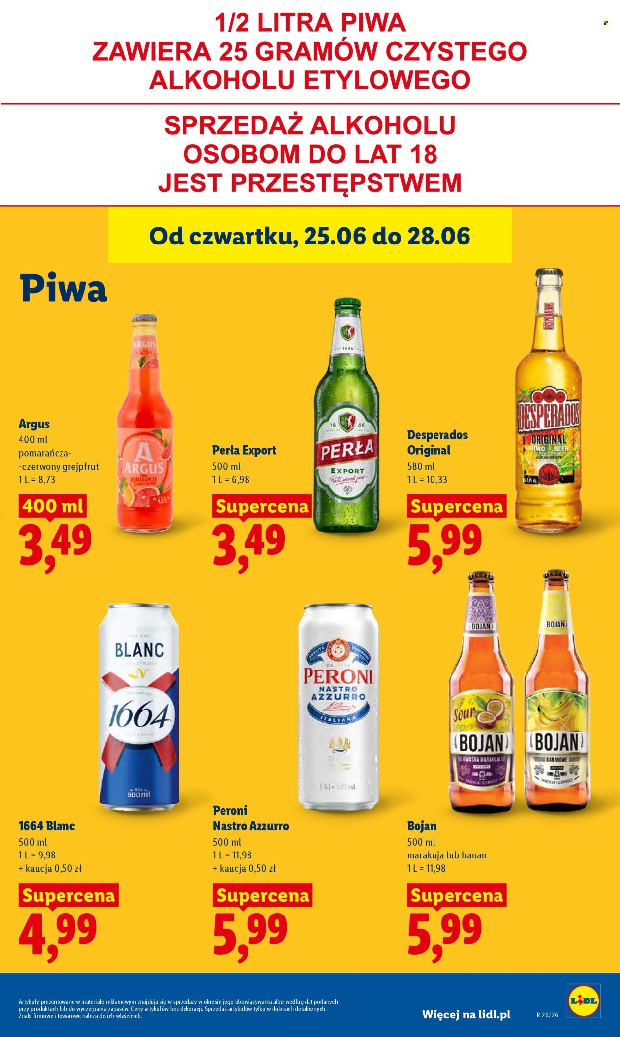 Gazetka LIDL - Od czwartku