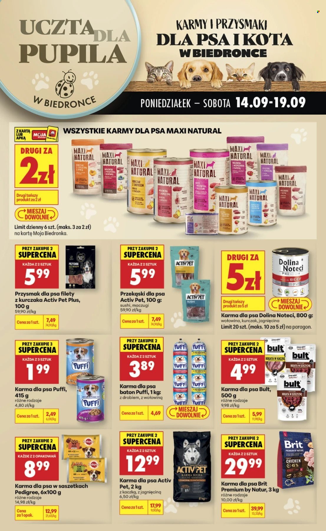 Gazetka BIEDRONKA - Uczta dla pupila