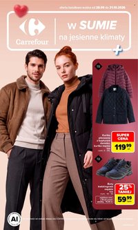 Gazetka CARREFOUR - w SUMIE jesienne klimaty