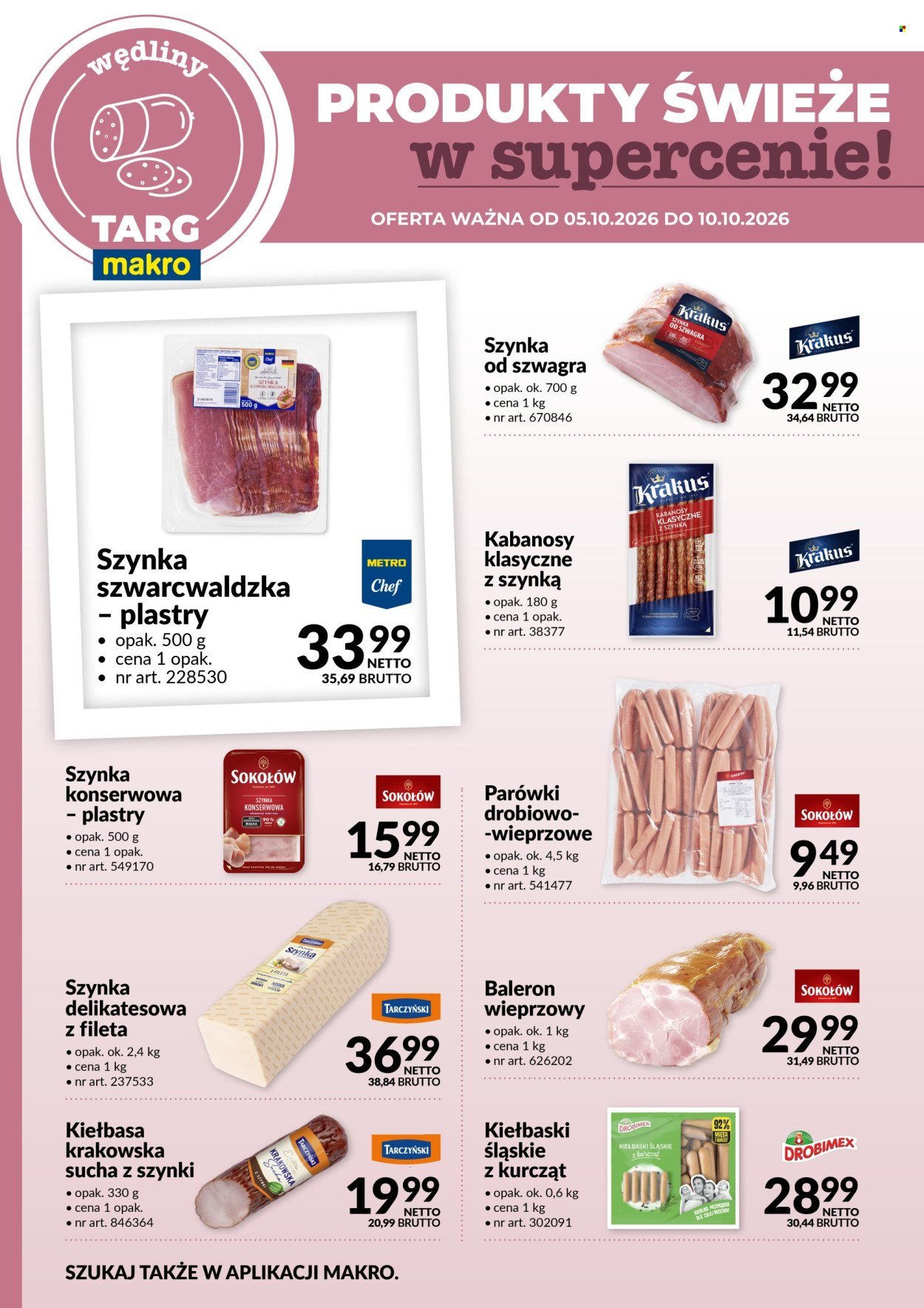 Gazetka MAKRO - Targ MAKRO - oferta świeża w super cenach!