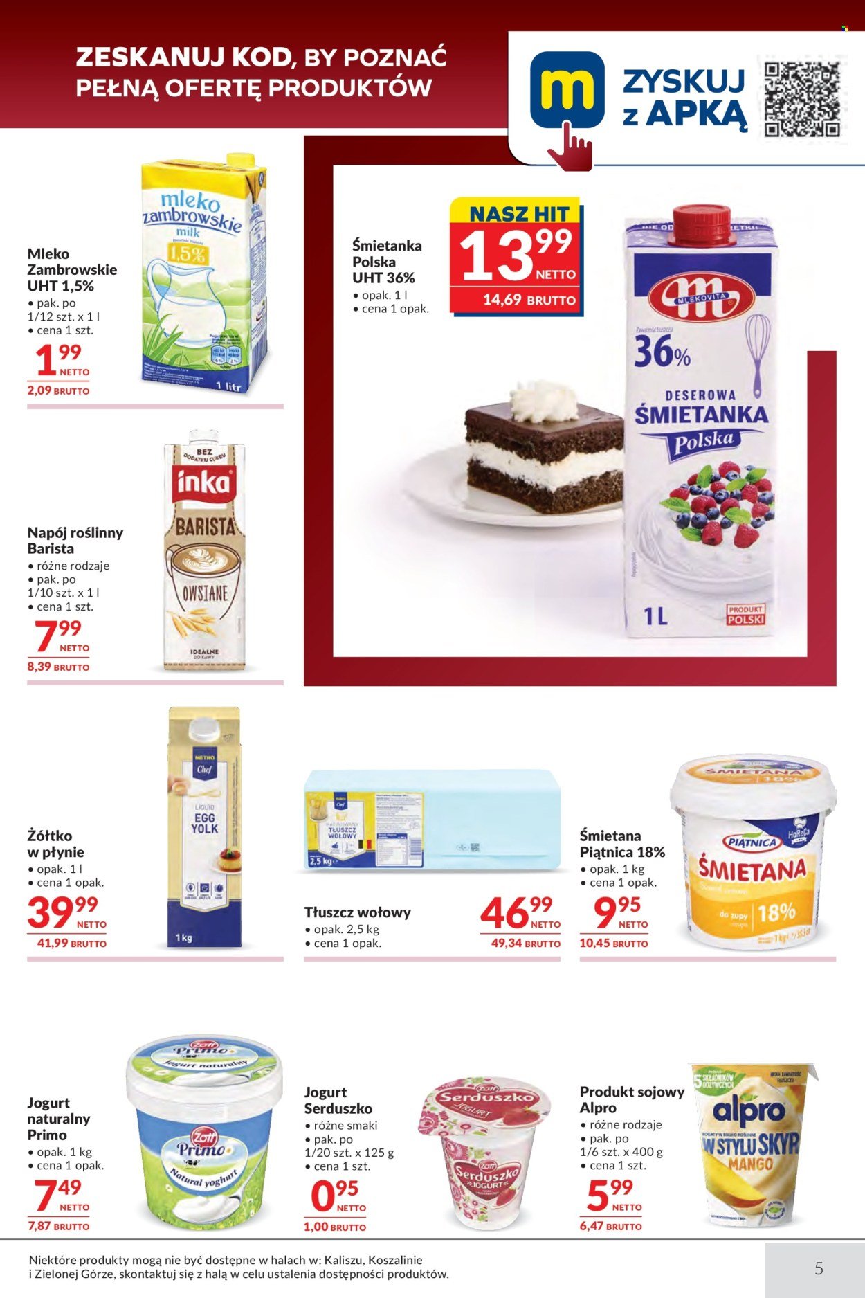 Gazetka MAKRO - Oferta dla Gastronomii