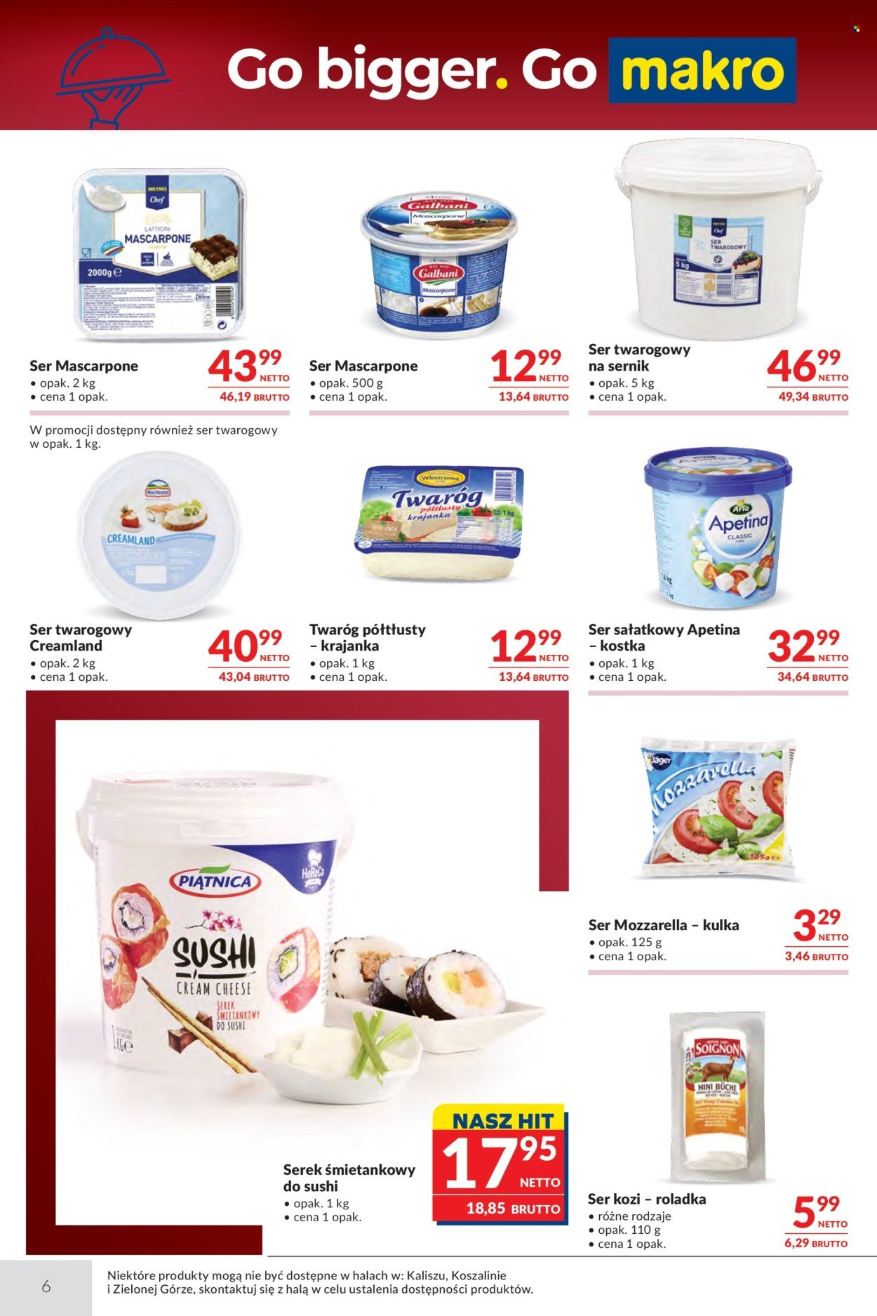 Gazetka MAKRO - Oferta dla Gastronomii